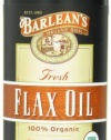 Barlean's Organic Oils Fresh Flax Oil, 32-Ounce Bottle
