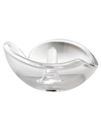 Show some love. With a soft heart shape in radiant crystal, this Nambe ring holder is a fitting place for your most precious baubles. A sweet shower or engagement gift for brides to be. Show some love. With a soft heart shape in radiant crystal, this Nambe ring holder is a fitting place for your most precious baubles. A sweet shower or engagement gift for brides to be.