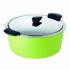 Kuhn Rikon Hotpan Braiser 4.5 Quart, Green