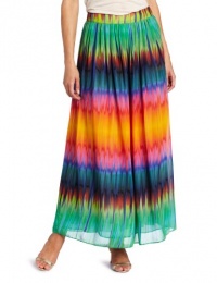 Vince Camuto Women's Mirror Rainbow Maxi Skirt