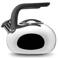 KitchenAid Teakettle 2-Quart Stainless Steel Curling Kettle KitchenAid Teakettle 2-Quart Stainless Steel Curling Kettle