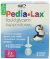 Pedia-Lax Children's Liquid Glycerin Suppositories, 6-Count Boxes (Pack of 3)