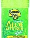 Banana Boat Aloe Vera Sun Burn Relief Gel, 8-Ounce Bottles (Pack of 4)