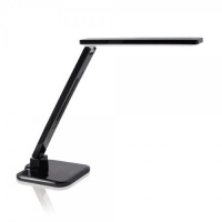 Lightblade 1500 by Lumiy / Diasonic - Black Ultra Bright LED Desk Light Table Lamp with Captive Touch Controls for Brightness and Color Temperature, USB Charging for Smart Phone, 1 Hour Time Lightblade 1500 by Lumiy / Diasonic - Black Ultra Bright LED Desk Light Table Lamp with Captive Touch Controls for Brightness and Color Temperature, USB Charging for Smart Phone, 1 Hour Time