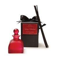 The fragrance for this D.L. & Co. diffuser set contains an invigorating blend of blood orange, red mandarin, grapefruit, sandalwood, and perilla--also known as the rare Japanese shiso, which boosts the immune system. The set features scented oil, a glass diffuser decanter, diffuser reeds and an exquisite black ribboned box for the perfect gift. The fragrance for this D.L. & Co. diffuser set contains an invigorating blend of blood orange, red mandarin, grapefruit, sandalwood, and perilla--also known as the rare Japanese shiso, which boosts the immune system. The set features scented oil, a glass diffuser decanter, diffuser reeds and an exquisite black ribboned box for the perfect gift.