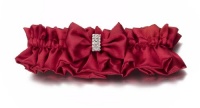 Diamond Red Bridal Garter for Wedding Diamond Red Bridal Garter for Wedding