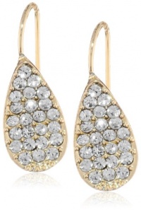 Kenneth Cole New York Pave Item Boost Gold Pave Teardrop Earrings