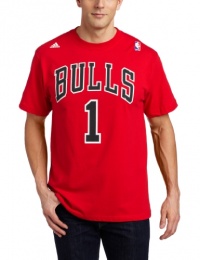 NBA Chicago Bulls Derrick Rose #1 Name & Number T-Shirt NBA Chicago Bulls Derrick Rose #1 Name & Number T-Shirt