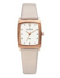 Skagen Women's 691SRLT Rose Gold Plated With Swarovski Elements Watch Skagen Women's 691SRLT Rose Gold Plated With Swarovski Elements Watch