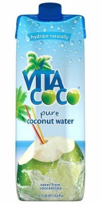 Vita Coco 100% Pure Coconut Water, 33.8-Ounce (Pack of 6)