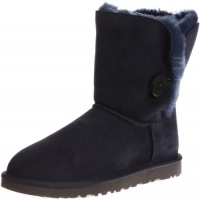 UGG Australia Womens Bailey Button Boot Navy Size 8 UGG Australia Womens Bailey Button Boot Navy Size 8