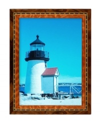 Enhance beautiful memories with this handcrafted picture frame from Tizo. A two-tone design with gold geometric detail keeps tradition in the forefront. Enhance beautiful memories with this handcrafted picture frame from Tizo. A two-tone design with gold geometric detail keeps tradition in the forefront.