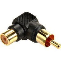 Steren 251-111 RCA Right-Angle Adapter Female To Male Steren 251-111 RCA Right-Angle Adapter Female To Male