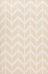 Surya Fallon FAL-1079 Chevron Flat Weave Area Rug, 8 by 11-Feet