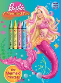 The Mermaid Princess (Barbie) (Color Plus Chunky Crayons)