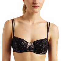 b.tempt'd by Wacoal Women's Ciao Bella Balconette Bra, Night, 36DDD b.tempt'd by Wacoal Women's Ciao Bella Balconette Bra, Night, 36DDD