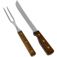 Chicago Cutlery Walnut Tradition 2-Piece Carving Knife Set Chicago Cutlery Walnut Tradition 2-Piece Carving Knife Set