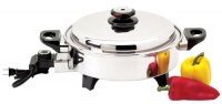 Precise Heat 3-1/2-Quart Surgical Stainless-Steel Oil Core Skillet Precise Heat 3-1/2-Quart Surgical Stainless-Steel Oil Core Skillet