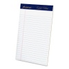 Ampad Gold Fibre Pad, White, 5 x 8, Jr. Legal Rule, 50-Sheets, 4-Pack