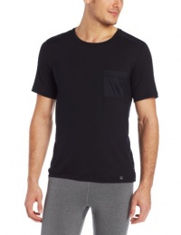 Hanro Men's Harrison Short Sleeve Shirt, Black, Large Hanro Men's Harrison Short Sleeve Shirt, Black, Large