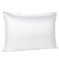 Crisp and bright, this Hudson Park Luxe sham boasts a double embroidered border for clean sophistication. Elegantly minimalist styling lets the luminous pattern shine through. Crisp and bright, this Hudson Park Luxe sham boasts a double embroidered border for clean sophistication. Elegantly minimalist styling lets the luminous pattern shine through.