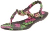 Betsey Johnson Women's Kinkki-P Thong Sandal