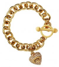 Juicy Couture Jewelry Pave Gold Starter Charm Bracelet Juicy Couture Jewelry Pave Gold Starter Charm Bracelet
