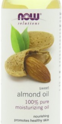 NOW Foods Sweet Almond Oil, Moisturizing Oil, 16 ounce NOW Foods Sweet Almond Oil, Moisturizing Oil, 16 ounce