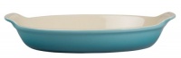 Le Creuset Heritage Stoneware Petite Oval Au Gratin Dish, Caribbean