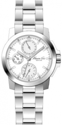 Kenneth Cole New York Women's KC4816 Dress Sport Silver Multi-Function Bracelet Watch Kenneth Cole New York Women's KC4816 Dress Sport Silver Multi-Function Bracelet Watch