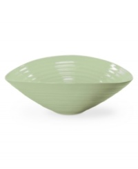From celebrated chef and writer, Sophie Conran, comes incredibly durable dinnerware for every step of the meal, from oven to table. A ribbed texture gives this Portmeirion collection of small salad bowls the charming look of traditional hand thrown pottery. From celebrated chef and writer, Sophie Conran, comes incredibly durable dinnerware for every step of the meal, from oven to table. A ribbed texture gives this Portmeirion collection of small salad bowls the charming look of traditional hand thrown pottery.