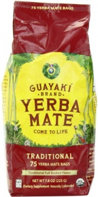 Guayaki Traditional Mate Tea 75 Bags Guayaki Traditional Mate Tea 75 Bags