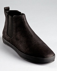 A hybrid of a slip-on sneaker and a chelsea boot, Eileen Fisher's Ramble flats are effortless with skinny pants and a soft tee. A hybrid of a slip-on sneaker and a chelsea boot, Eileen Fisher's Ramble flats are effortless with skinny pants and a soft tee.