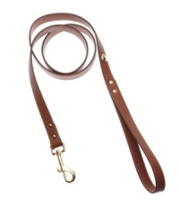 Fall in puppy love with this urban-chic dog leash designed for your favorite pooch! The Classic Heart leash from Kane & Couture's Bubba Dog collection is crafted of rich leather adorned with darling metal hearts that give your pup some stylish bite. Pair with the Classic Heart collar to complete the set. Fall in puppy love with this urban-chic dog leash designed for your favorite pooch! The Classic Heart leash from Kane & Couture's Bubba Dog collection is crafted of rich leather adorned with darling metal hearts that give your pup some stylish bite. Pair with the Classic Heart collar to complete the set.