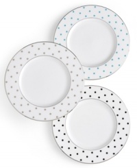 The road less-traveled is paved with polka-dots. Ease and elegance are the cornerstones of a perfect meal. Breathe new life into your entertaining style with the Larabee Road accent plate. The road less-traveled is paved with polka-dots. Ease and elegance are the cornerstones of a perfect meal. Breathe new life into your entertaining style with the Larabee Road accent plate.