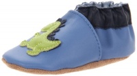 Robeez Soft Soles Dino Crib Shoe (Infant/Toddler),Ocean Blue/Navy,0-6 Months (1-2 M US Infant) Robeez Soft Soles Dino Crib Shoe (Infant/Toddler),Ocean Blue/Navy,0-6 Months (1-2 M US Infant)
