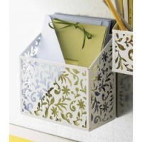 Design Ideas Vinea Magnetic Bin, White Design Ideas Vinea Magnetic Bin, White