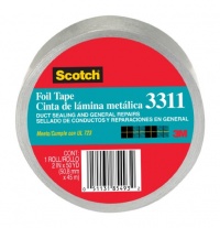 Scotch Foil Tape, 2-Inch by 50-Yard Scotch Foil Tape, 2-Inch by 50-Yard