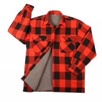 Buffalo Plaid Sherpa Lined Jacket -2xl Buffalo Plaid Sherpa Lined Jacket -2xl