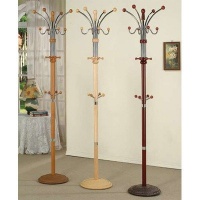 ADF Manhattan 74-Inch Coat Rack, Cherry ADF Manhattan 74-Inch Coat Rack, Cherry