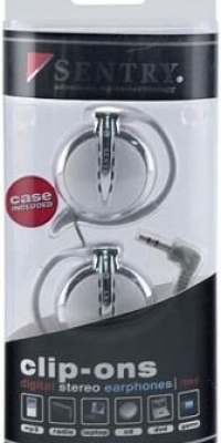 Sentry HO750 Clip-On Stereo Headphones Sentry HO750 Clip-On Stereo Headphones