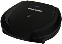 George Foreman Jumbo Sized Grill, Black George Foreman Jumbo Sized Grill, Black