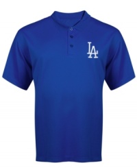 The more sophisticated fan gear. When you're a little too old for jerseys, celebrate with this Majestic Apparel Dodgers polo shirt. The more sophisticated fan gear. When you're a little too old for jerseys, celebrate with this Majestic Apparel Dodgers polo shirt.