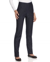 A high rise and slim fit add up to a lean silhouette. Get the look with these jeans from J Jones New York. A high rise and slim fit add up to a lean silhouette. Get the look with these jeans from J Jones New York.