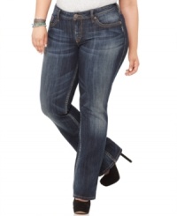 Pair all your new tops with Silver Jeans' boot cut plus size jeans-- they're basics for your casual wear! Pair all your new tops with Silver Jeans' boot cut plus size jeans-- they're basics for your casual wear!