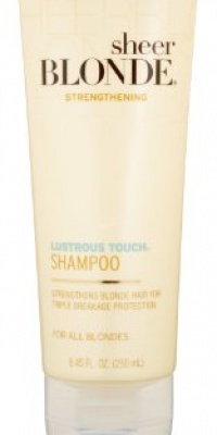 John Frieda Sheer Blonde Lustrous Touch Strengthening Shampoo for All Types of Blonde Hair, 8.45 Ounce John Frieda Sheer Blonde Lustrous Touch Strengthening Shampoo for All Types of Blonde Hair, 8.45 Ounce