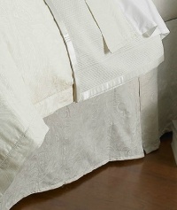 Lauren by Ralph Lauren Bedding Suite Paisley Cream KING Bedskirt Lauren by Ralph Lauren Bedding Suite Paisley Cream KING Bedskirt