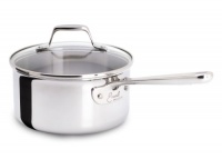 Emeril E9831864 Pro-Clad Stainless 3-Quart Sauce Pans Cookware, Sliver Emeril E9831864 Pro-Clad Stainless 3-Quart Sauce Pans Cookware, Sliver