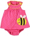 Carter's Baby Girl's Infant Knit Sunsuit