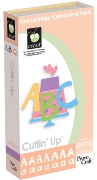 Cricut 29-0288 Cuttin' Up Font Cartridge